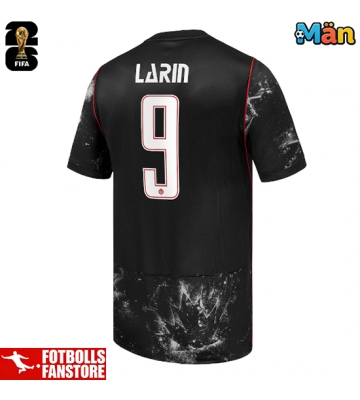 Kanada Cyle Larin #9 Bortatröja VM 2026 Kortärmad